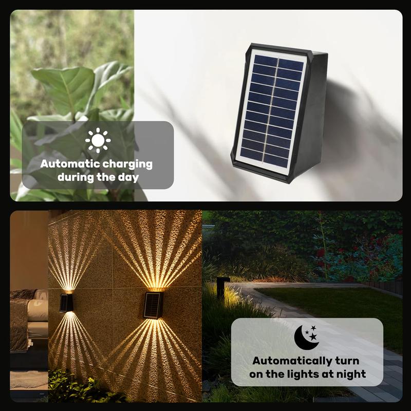 ✨☀️Solar Wall Lights Outdoor Light Waterproof