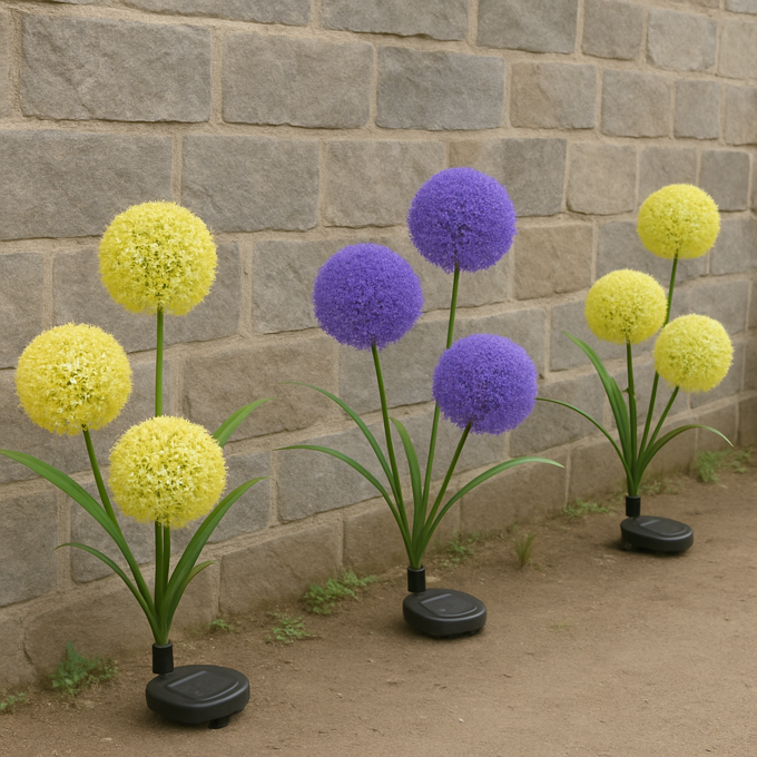 Solar Decorative Dandelion Lights