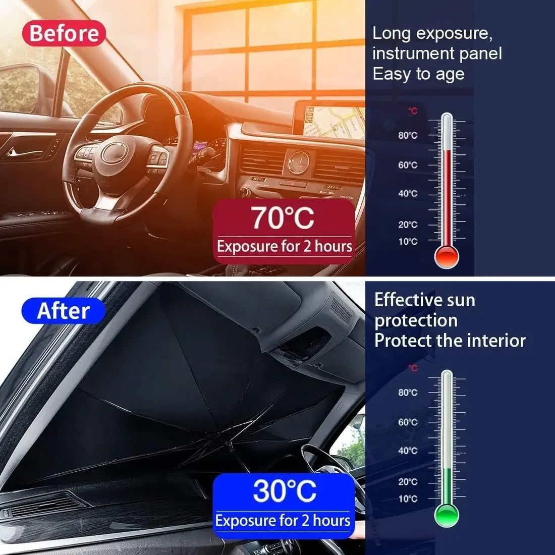 2025 Upgraded Car Sunshade Pro
