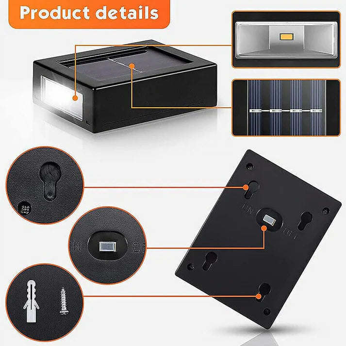 Sensor Solar Wall Light
