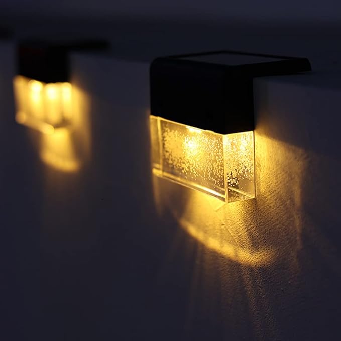 Solar Decorative Deck Lamps | Pack of 3
