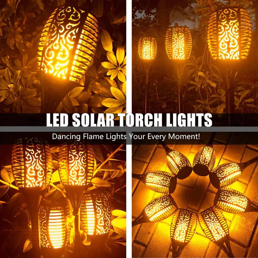 Solar-Powered Torch Lights