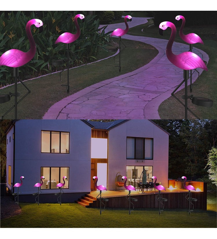 Flamingo LED Solar Lights | Pack of 2