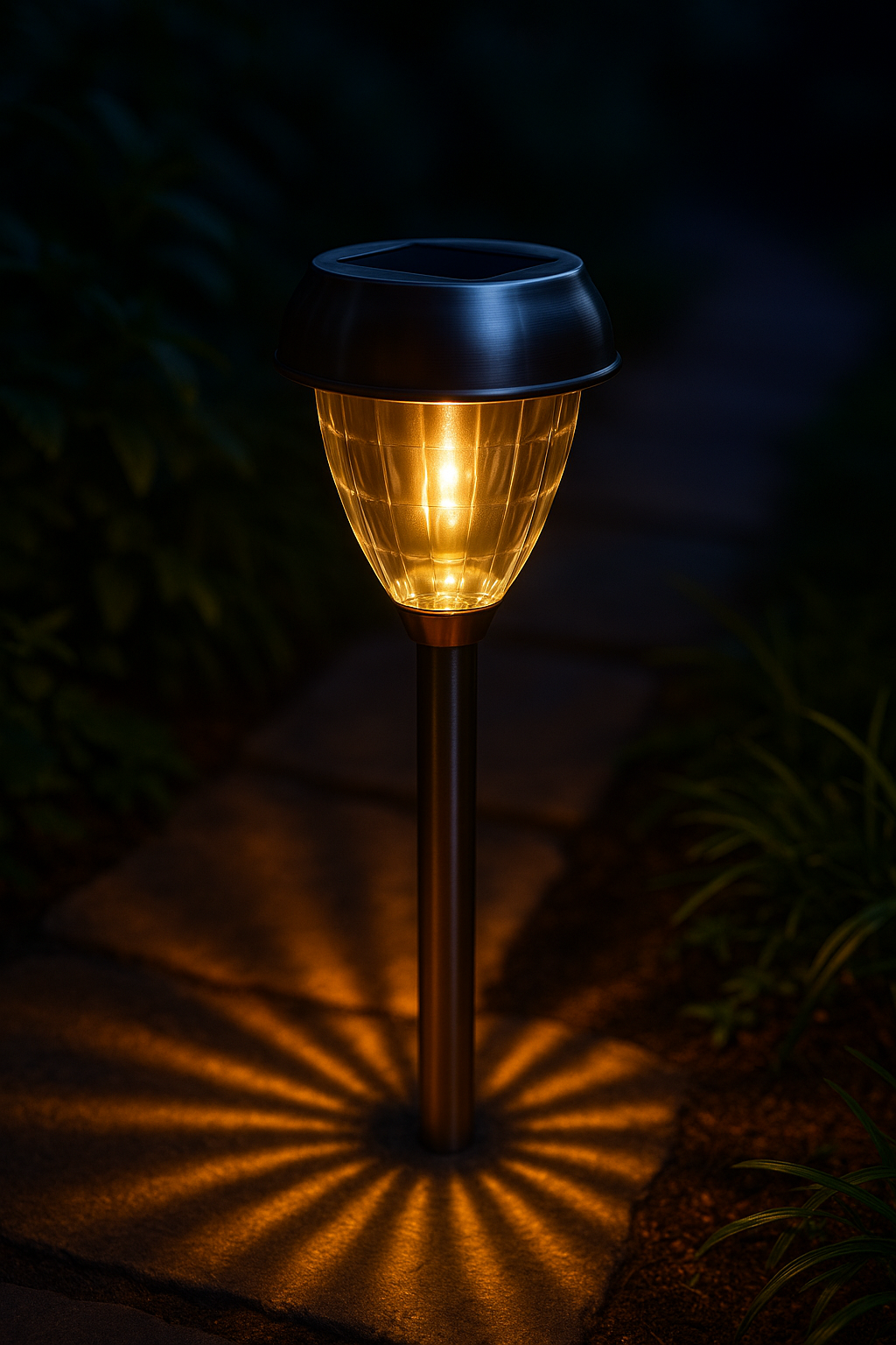Outdoor Solar Garden Lamps | Pack of 2