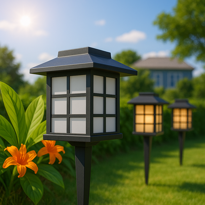 Solar Pathway Lights | Pack of 3