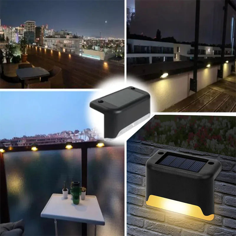 US’s #1 Rated Waterproof Solar Deck, Stair, Wall, Balcony, Garden Light