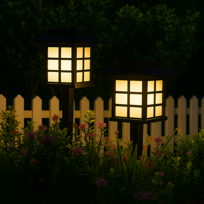 Solar Pathway Lights | Pack of 3