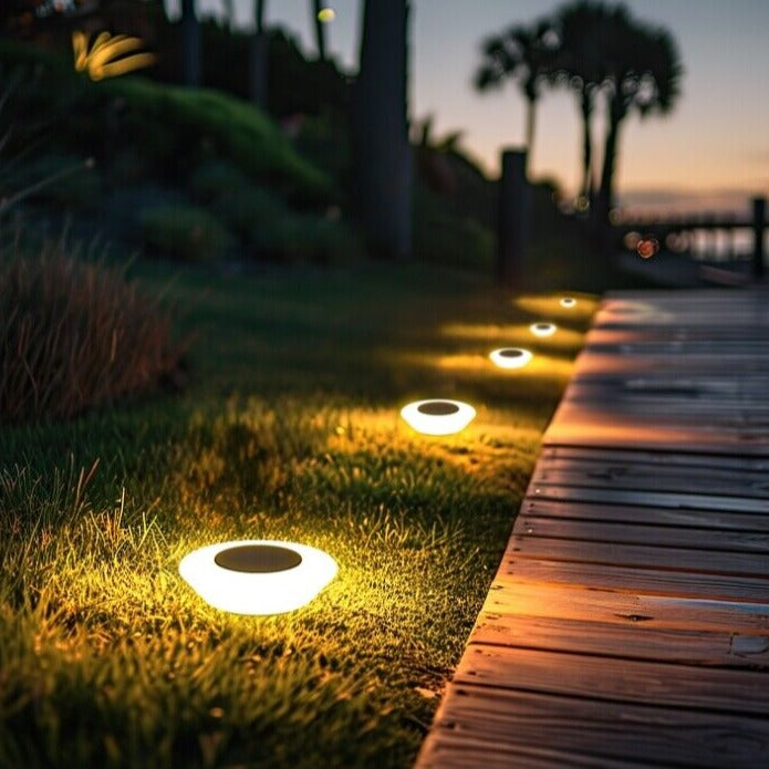 Rust-Proof Solar Ground Light Pack
