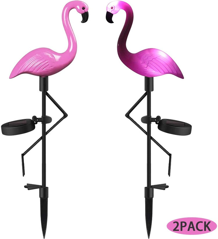 Flamingo LED Solar Lights | Pack of 2