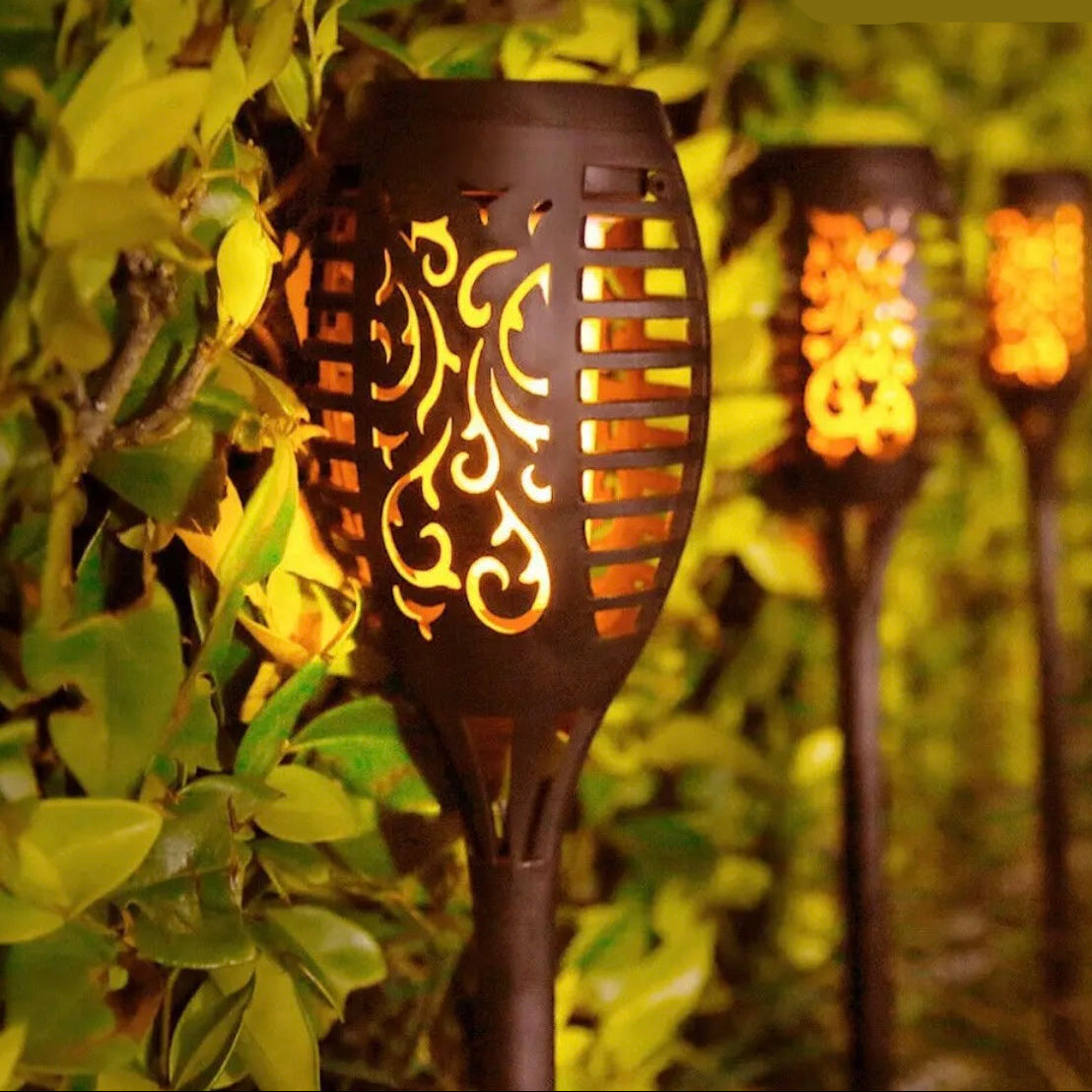 Solar-Powered Torch Lights